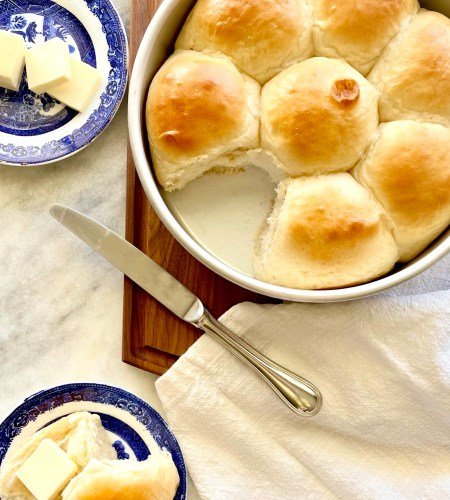 Milk Bread Dinner Rolls