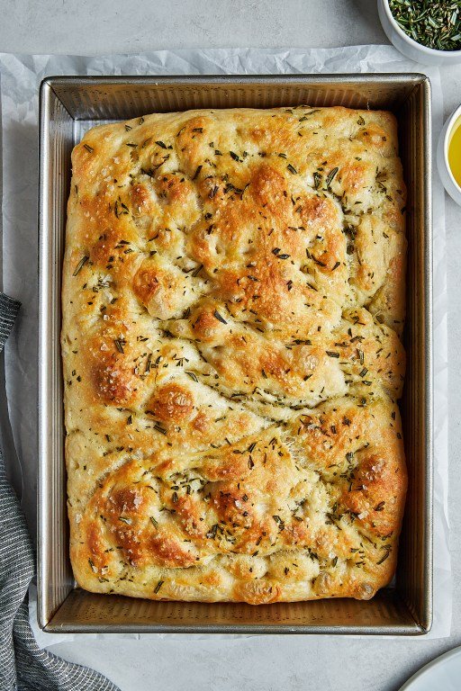 Easy Homemade Focaccia Bread by The Nostalgic Crumb